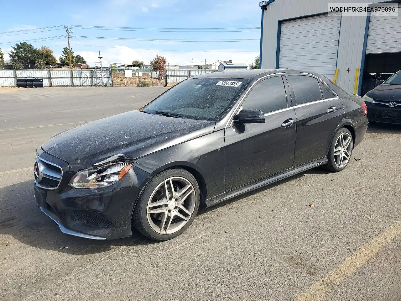 2014 Mercedes-Benz E 350 VIN WDDHF5KB4EA970096 фото 1