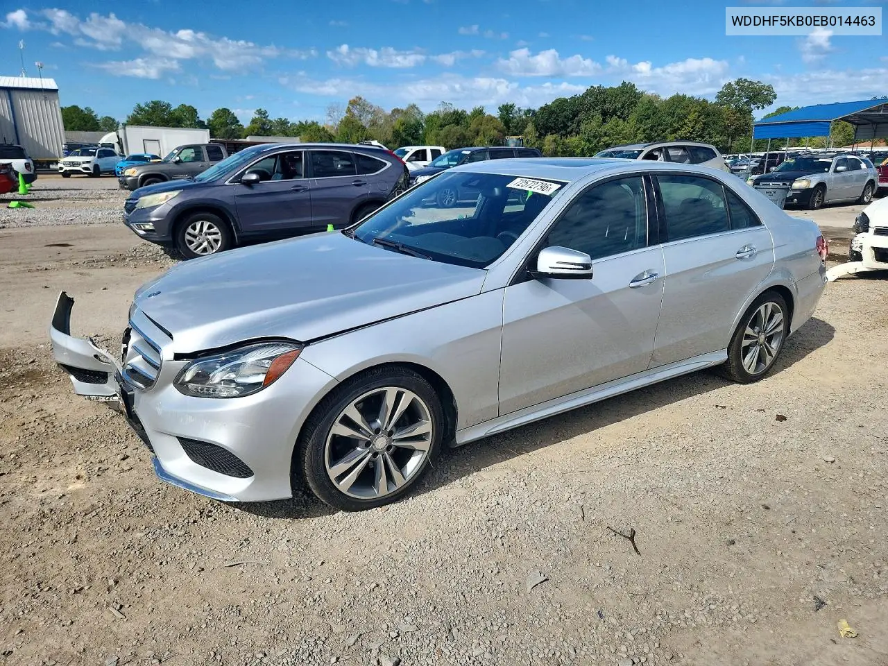 2014 Mercedes-Benz E 350 VIN WDDHF5KB0EB014463 фото 1