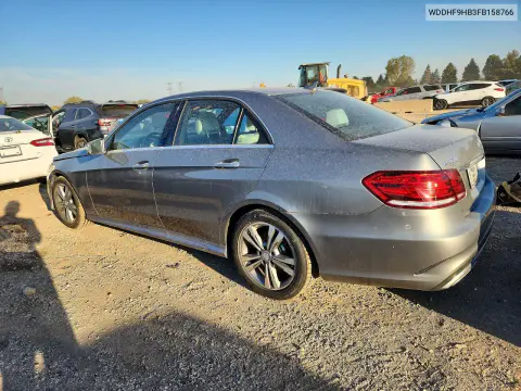 2015 Mercedes-Benz E 250 Bluetec VIN WDDHF9HB3FB158766 фото 2