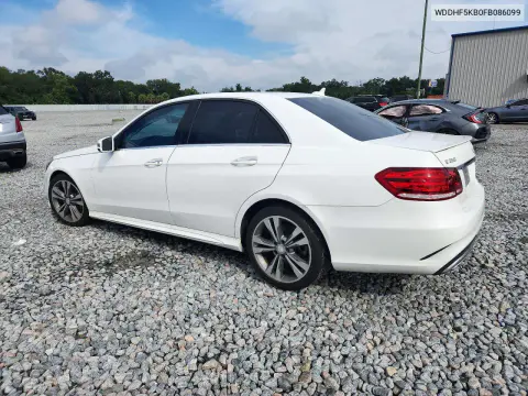 2015 Mercedes-Benz E 350 VIN WDDHF5KB0FB086099 фото 2