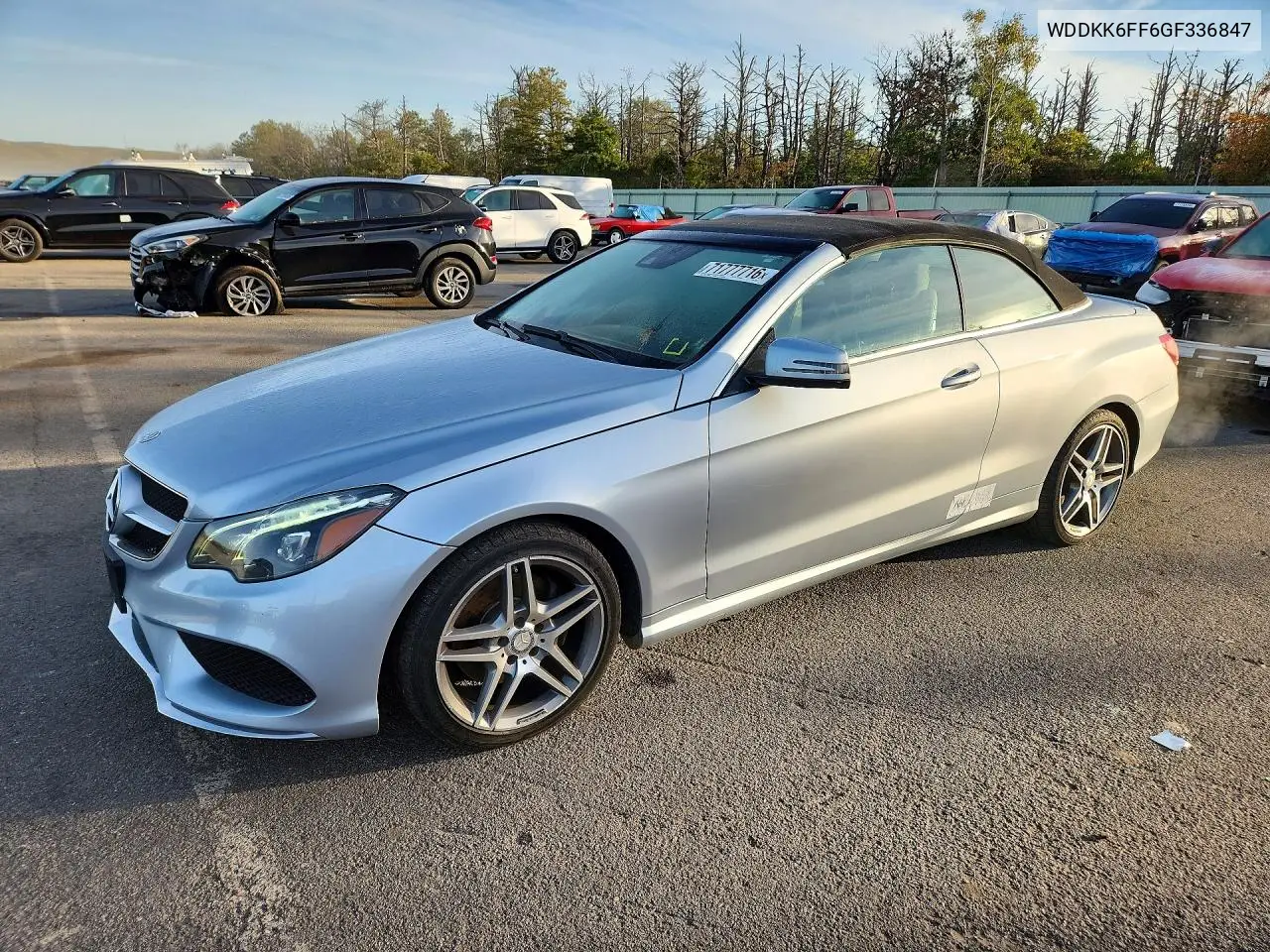 2016 Mercedes-Benz E 400 VIN WDDKK6FF6GF336847 фото 1
