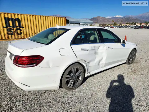 2016 Mercedes-Benz E 350 VIN WDDHF5KB4GB207718 фото 3