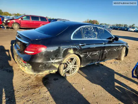 2017 Mercedes-Benz E 300 VIN WDDZF4JBXHA154210 фото 3