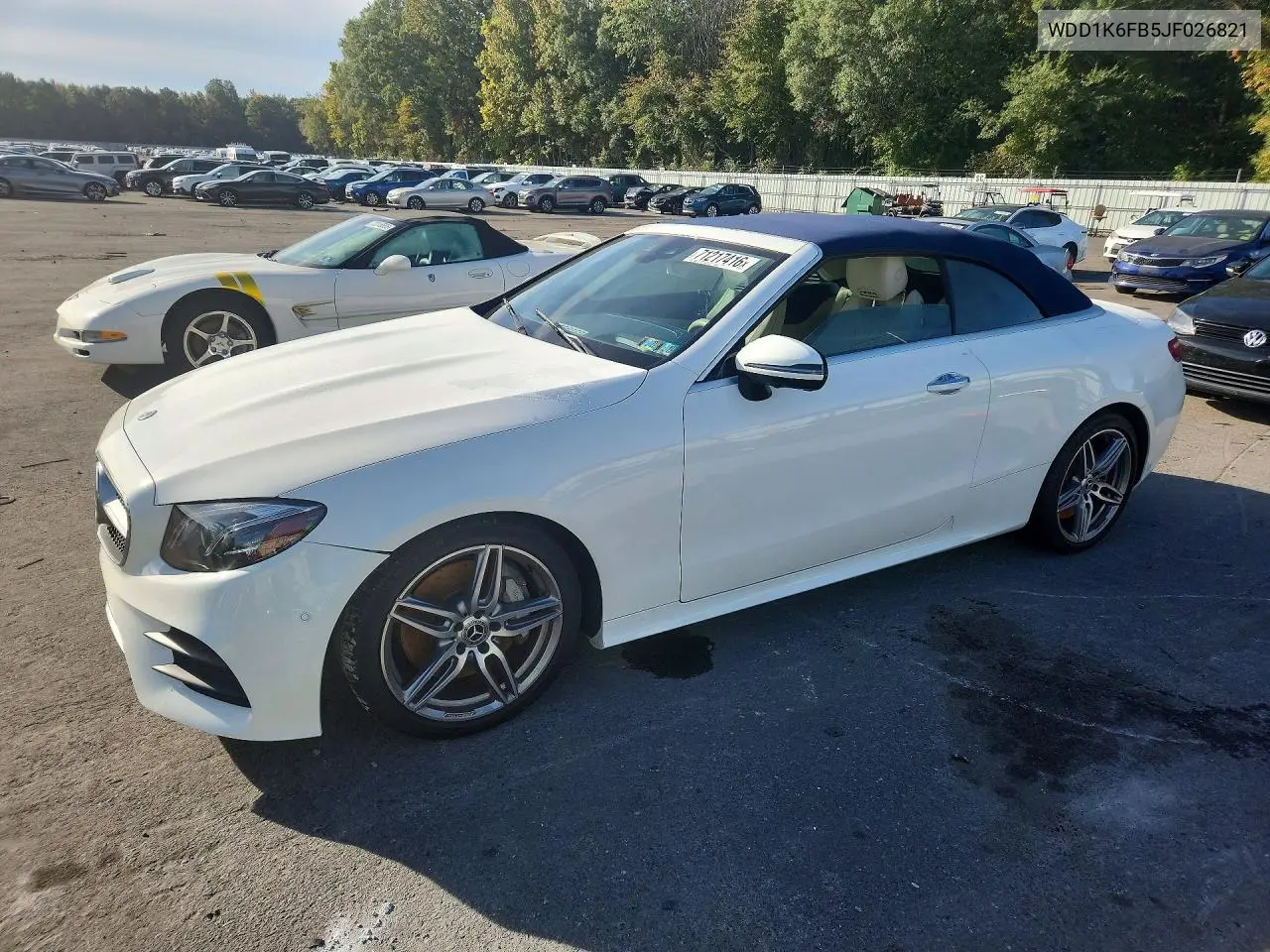 2018 Mercedes-Benz E 400 VIN WDD1K6FB5JF026821 фото 1
