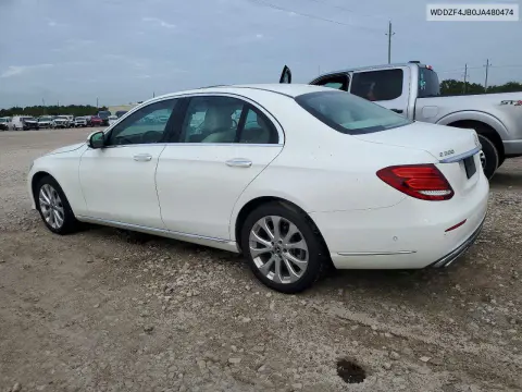 2018 Mercedes-Benz E 300 VIN WDDZF4JB0JA480474 фото 2