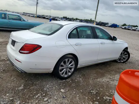2018 Mercedes-Benz E 300 VIN WDDZF4JB0JA480474 фото 3