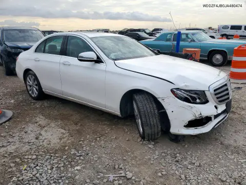 2018 Mercedes-Benz E 300 VIN WDDZF4JB0JA480474 фото 4