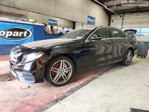 WDDZF4KB0JA466976 — 2018 Mercedes E-Klasse, Передняя часть, фото до ремонта