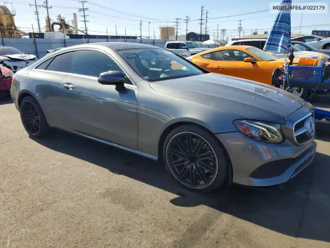2018 Mercedes-Benz E 400 VIN WDD1J6FB6JF022179 фото 4