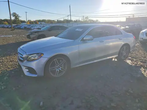 2020 Mercedes-Benz E 350 4Matic VIN W1KZF8EB0LA829833 фото 1
