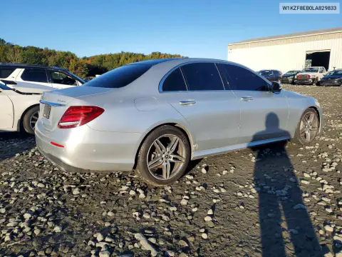 2020 Mercedes-Benz E 350 4Matic VIN W1KZF8EB0LA829833 фото 3