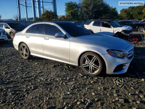 2020 Mercedes-Benz E 350 4Matic VIN W1KZF8EB0LA829833 фото 4