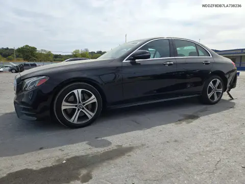 WDDZF8DB7LA738236 — 2020 Mercedes E-Klasse, Задняя часть, фото до ремонта