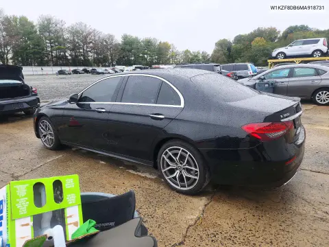 2021 Mercedes-Benz E 350 VIN W1KZF8DB6MA918731 фото 2