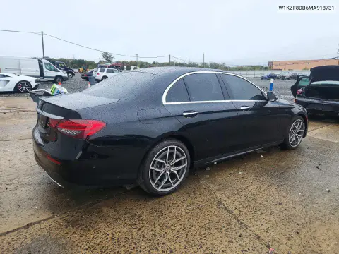 2021 Mercedes-Benz E 350 VIN W1KZF8DB6MA918731 фото 3
