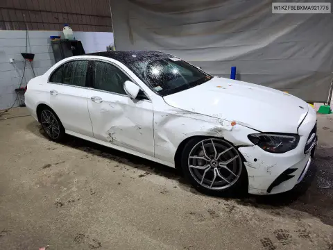 2021 Mercedes-Benz E 350 4Matic VIN W1KZF8EBXMA921775 фото 4