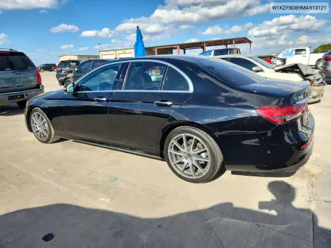 2021 Mercedes-Benz E 350 VIN W1KZF8DB9MA913121 фото 2