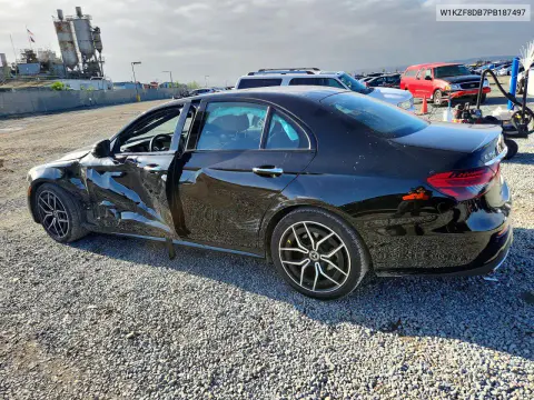 2023 Mercedes-Benz E 350 VIN W1KZF8DB7PB187497 фото 2