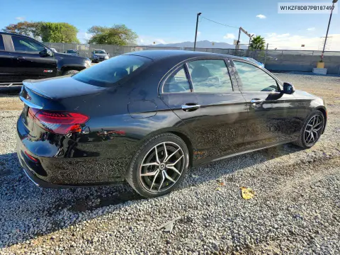 2023 Mercedes-Benz E 350 VIN W1KZF8DB7PB187497 фото 3