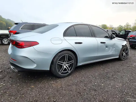 2025 Mercedes-Benz E 350 4Matic VIN W1KLF4HB6SA112121 фото 3