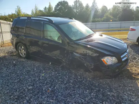 2007 Mercedes-Benz Gl 450 4Matic VIN 4JGBF71E87A240312 фото 4