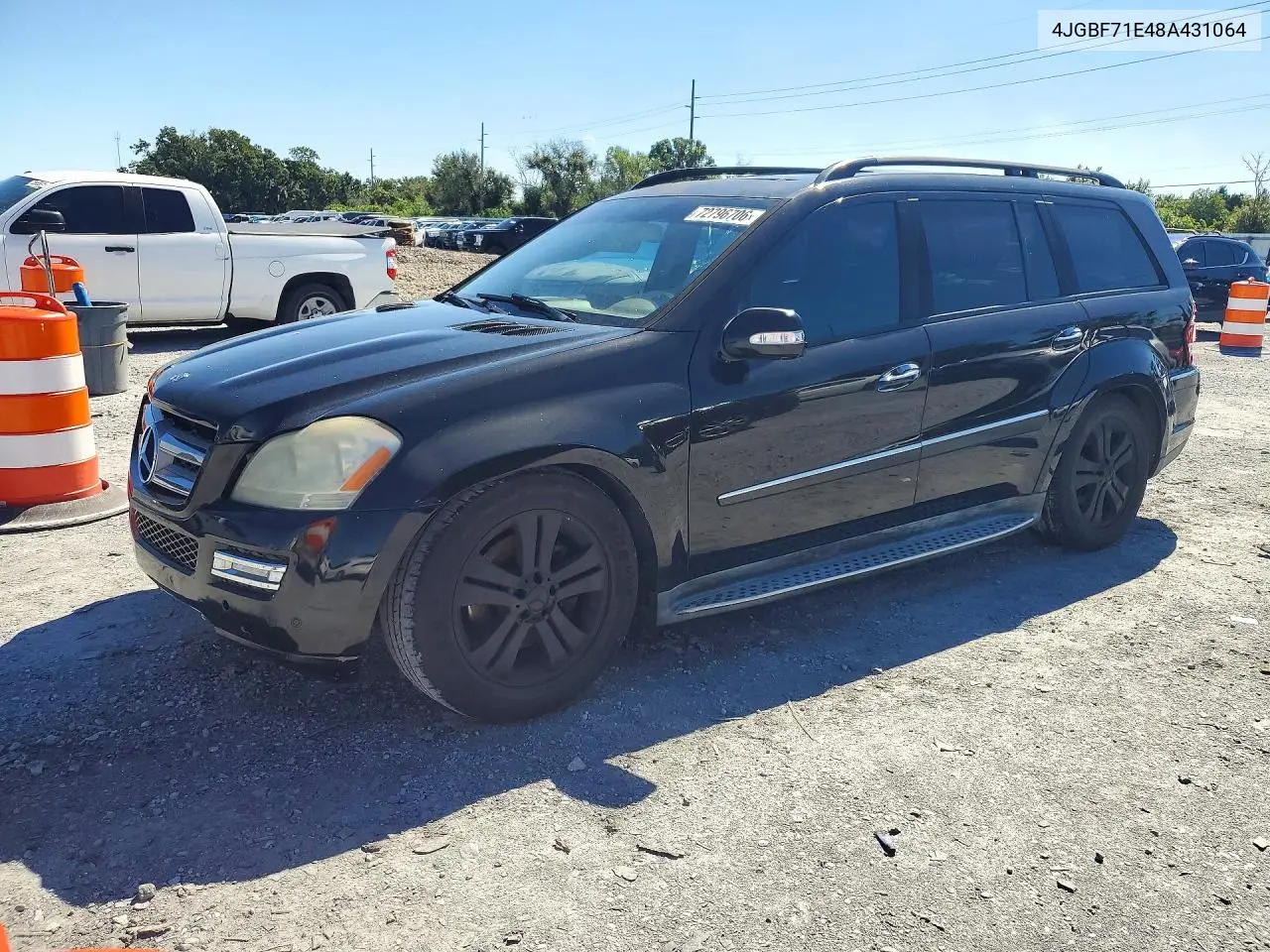 2008 Mercedes-Benz Gl 450 4Matic VIN 4JGBF71E48A431064 фото 1