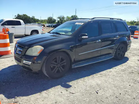 4JGBF71E48A431064 — 2008 Mercedes GL-Klasse, Передняя часть, фото до ремонта