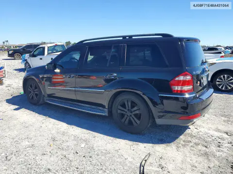 2008 Mercedes-Benz Gl 450 4Matic VIN 4JGBF71E48A431064 фото 2
