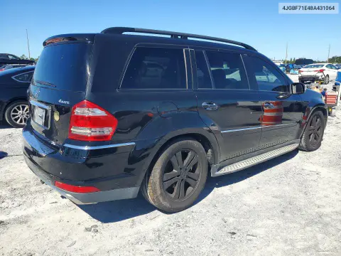 2008 Mercedes-Benz Gl 450 4Matic VIN 4JGBF71E48A431064 фото 3