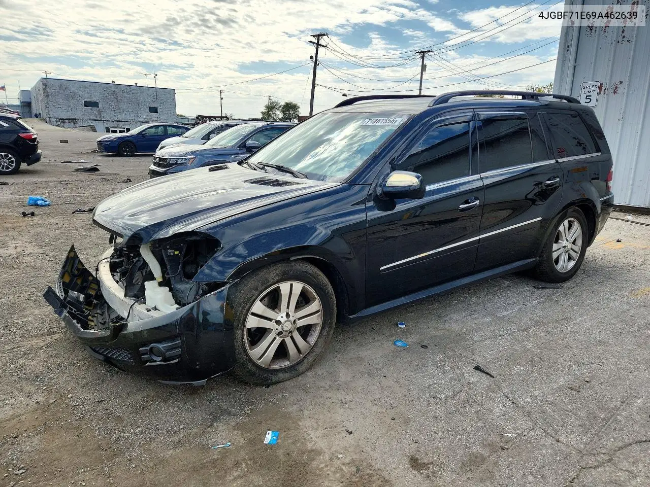 2009 Mercedes-Benz Gl 450 4Matic VIN 4JGBF71E69A462639 фото 1
