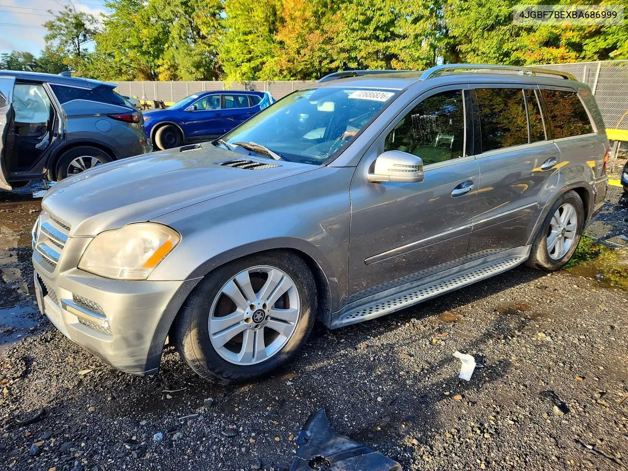 2011 Mercedes-Benz Gl 450 4Matic VIN 4JGBF7BEXBA686999 фото 1