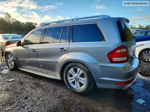 2011 Mercedes-Benz Gl 450 4Matic VIN 4JGBF7BEXBA686999 фото 2