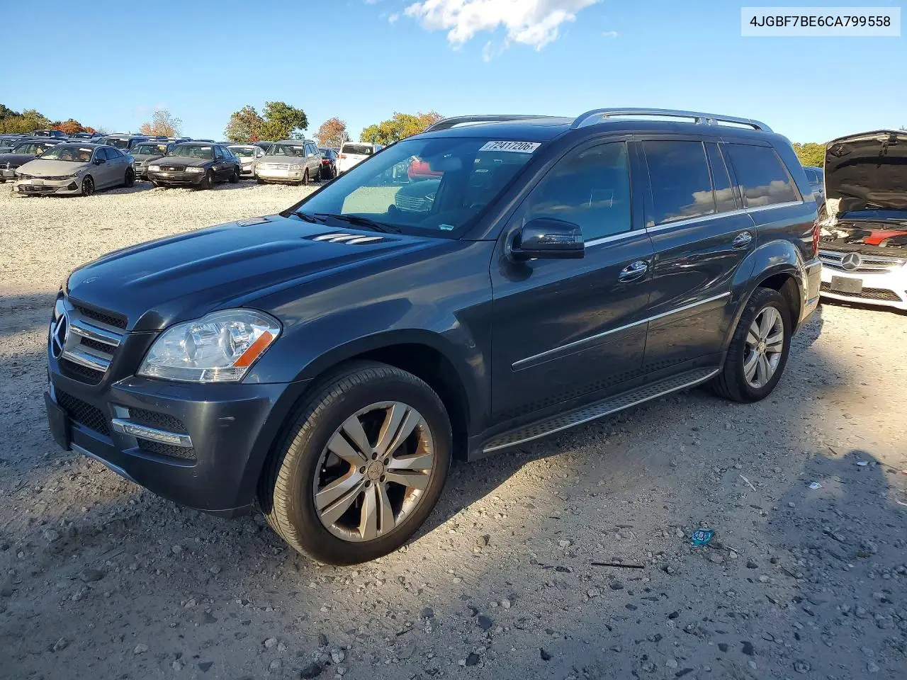 2012 Mercedes-Benz Gl 450 4Matic VIN 4JGBF7BE6CA799558 фото 1