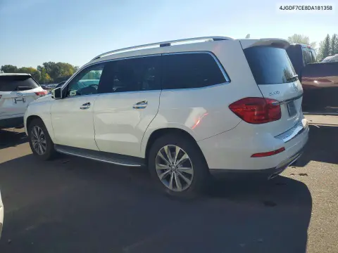 2013 Mercedes-Benz Gl 450 4Matic VIN 4JGDF7CE8DA181358 фото 2
