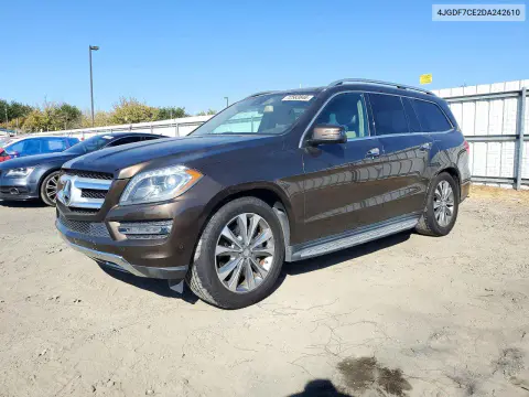 4JGDF7CE2DA242610 — 2013 Mercedes GL-Klasse, Естественный износ, фото до ремонта