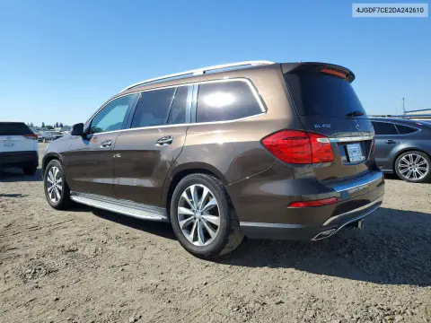 2013 Mercedes-Benz Gl 450 4Matic VIN 4JGDF7CE2DA242610 фото 2