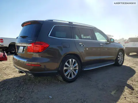 2013 Mercedes-Benz Gl 450 4Matic VIN 4JGDF7CE2DA242610 фото 3