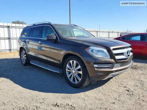 2013 Mercedes-Benz Gl 450 4Matic VIN 4JGDF7CE2DA242610 фото 4