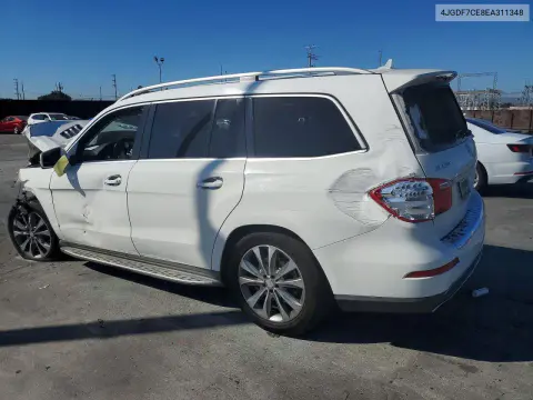 2014 Mercedes-Benz Gl 450 4Matic VIN 4JGDF7CE8EA311348 фото 2
