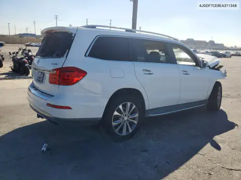 2014 Mercedes-Benz Gl 450 4Matic VIN 4JGDF7CE8EA311348 фото 3