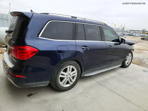 2014 Mercedes-Benz Gl 450 4Matic VIN 4JGDF7CE0EA392748 фото 3