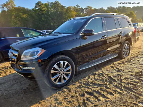 4JGDF6EE9FA458397 — 2015 Mercedes GL-Klasse, Задняя часть, фото до ремонта