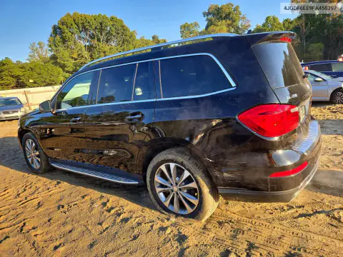 2015 Mercedes-Benz Gl 450 4Matic VIN 4JGDF6EE9FA458397 фото 2