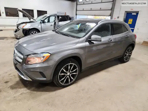 WDCTG4GB7HJ312789 — 2017 Mercedes GLA-Klasse, Передняя часть, фото до ремонта
