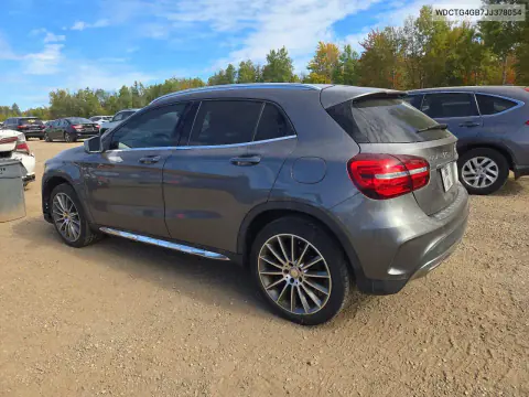 2018 Mercedes-Benz Gla 250 4Matic VIN WDCTG4GB7JJ378054 фото 2