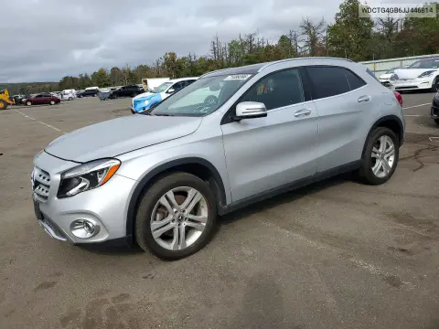 WDCTG4GB6JJ446814 — 2018 Mercedes GLA-Klasse, Передняя часть, фото до ремонта