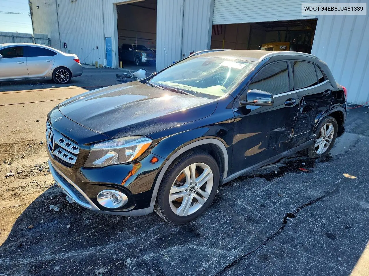2018 Mercedes-Benz Gla 250 VIN WDCTG4EB8JJ481339 фото 1