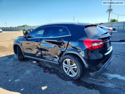 2018 Mercedes-Benz Gla 250 VIN WDCTG4EB8JJ481339 фото 2