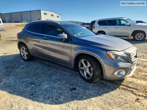 2018 Mercedes-Benz Gla 250 VIN WDCTG4EBXJJ422986 фото 4