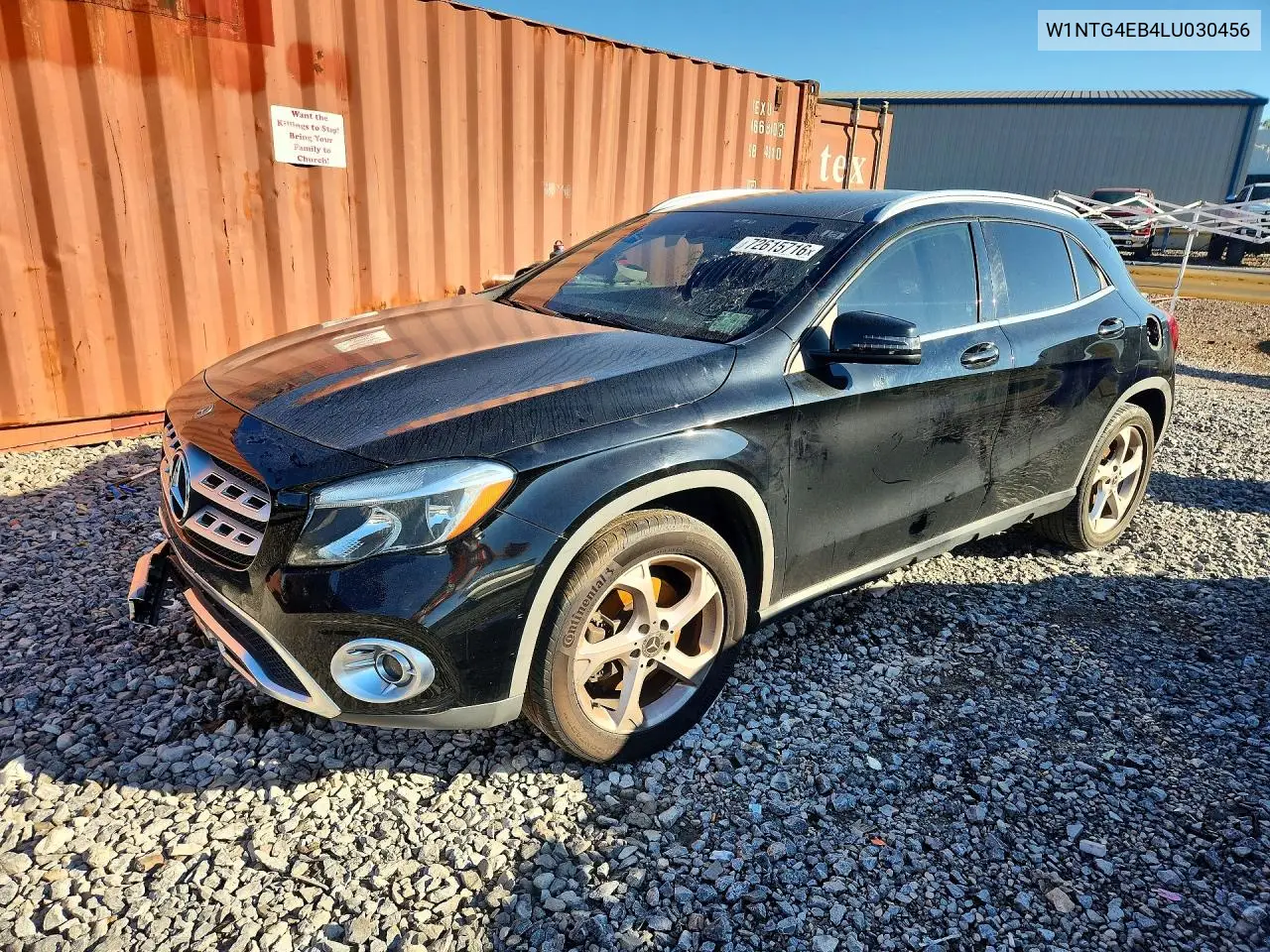 2020 Mercedes-Benz Gla 250 VIN W1NTG4EB4LU030456 фото 1